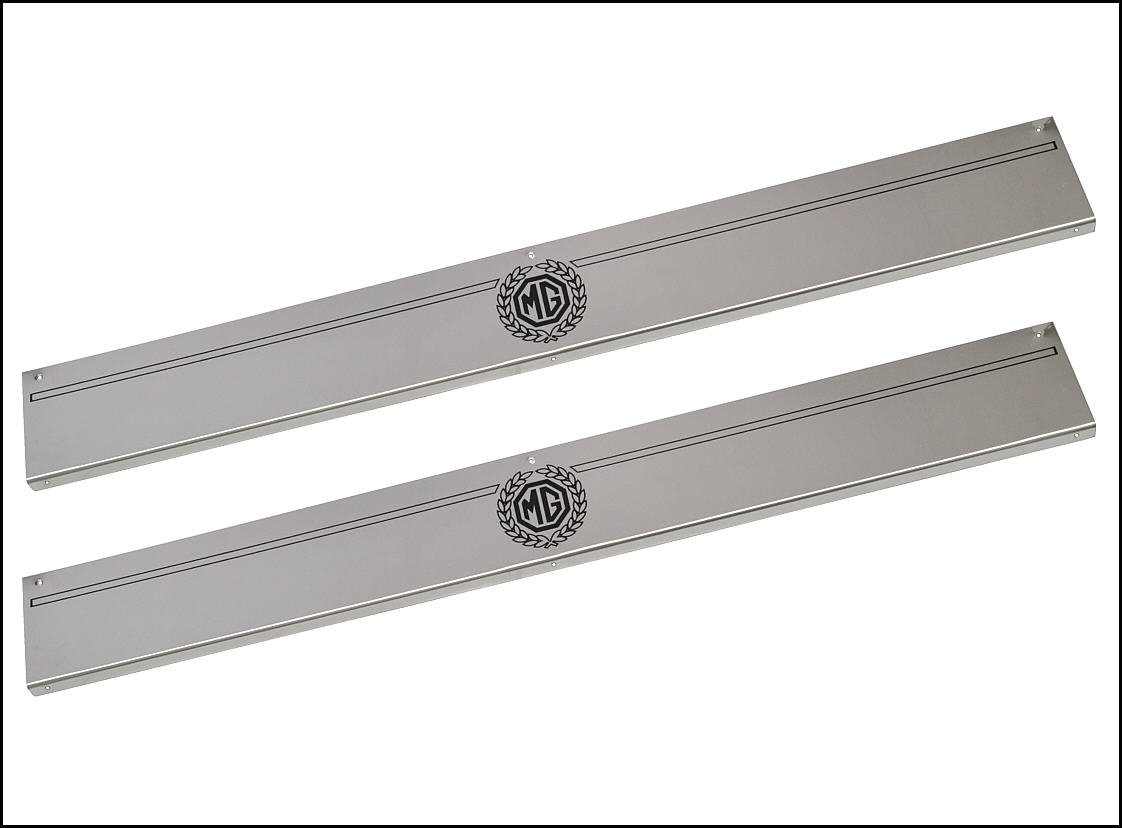 Einstiegsbleche Edelstahl "MG"