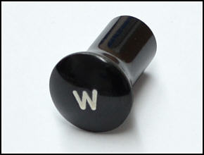 KNOPF "W" für Wischerschalter MGA