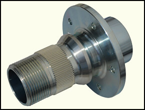 SPEICHENRADNABE MGC vorn