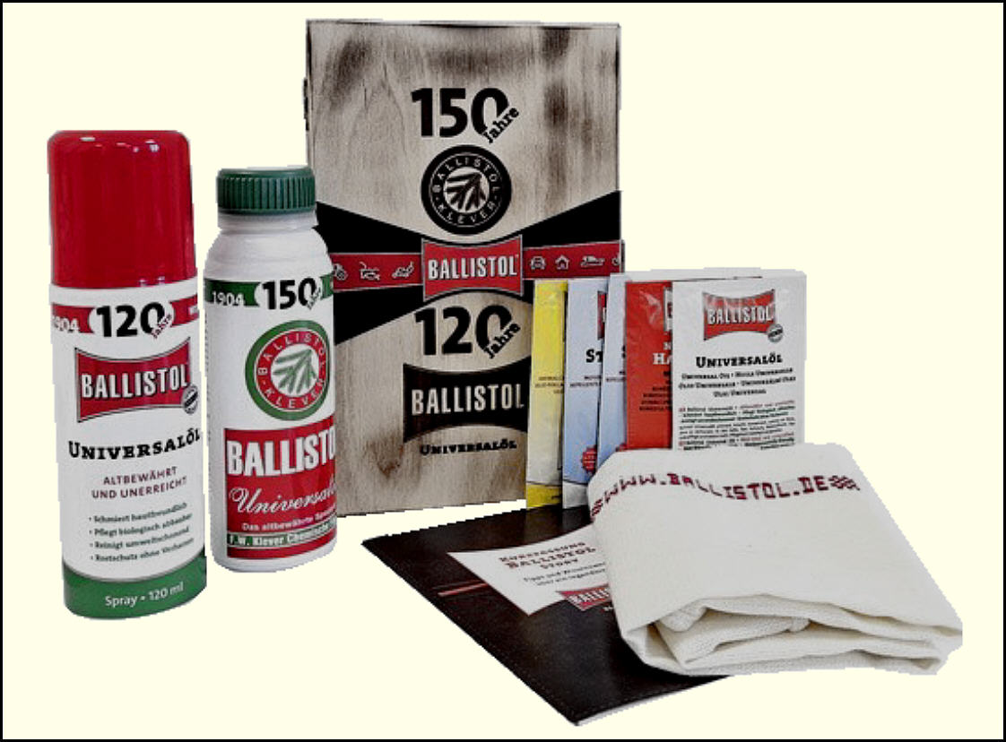 Ballistol Jubiläumsholzbox