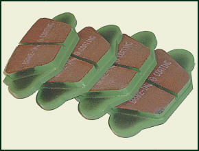 Greenstuff Bremsklötze MG A