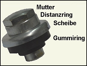 MUTTER für Ventildeckel