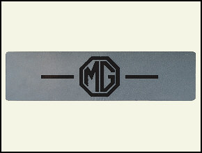 Ventildeckel-AUFKLEBER "MG"