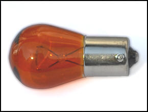 GELBE GLÜHBIRNE für Blinker