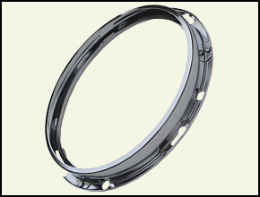 HALTERING mit CHROMRING (früh)