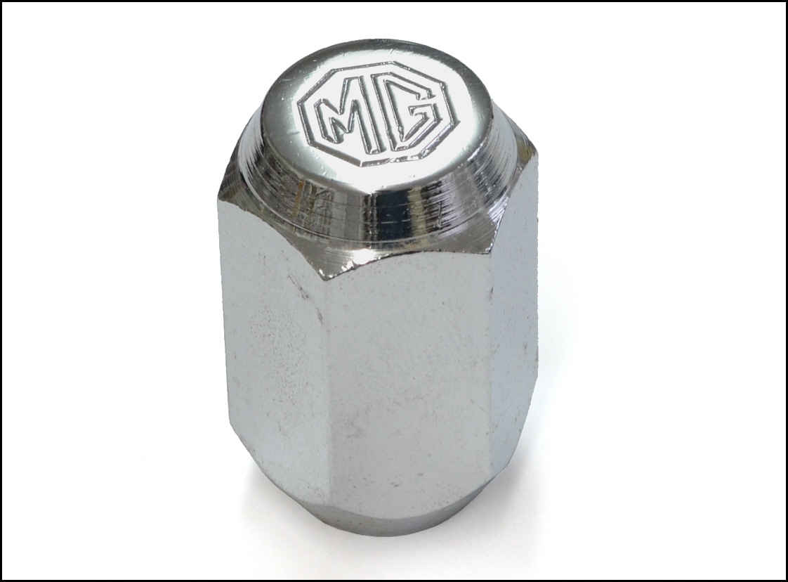 Radmutter MGB Rostyle mit Logo