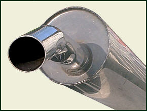 AUSPUFFANLAGE EDELSTAHL