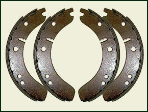 BREMSBACKEN vorn, MGA 1500