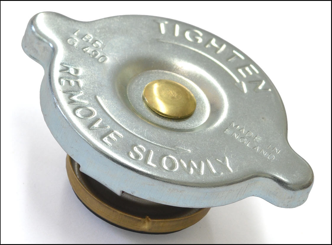 KÜHLERDECKEL, frühe Version