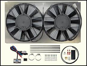 Kühlerventilator-Komplettsatz für Jaguar E Typ Serie 2